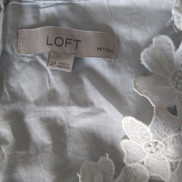 LOFT Lace Midi Dress - Picture 7 of 7